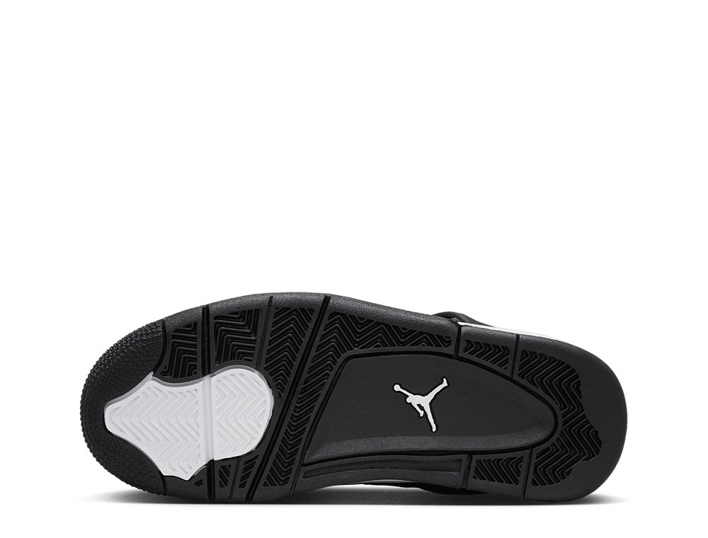 Buty Air Jordan 4 Retro 'White Thunder' (GS) Black/White
