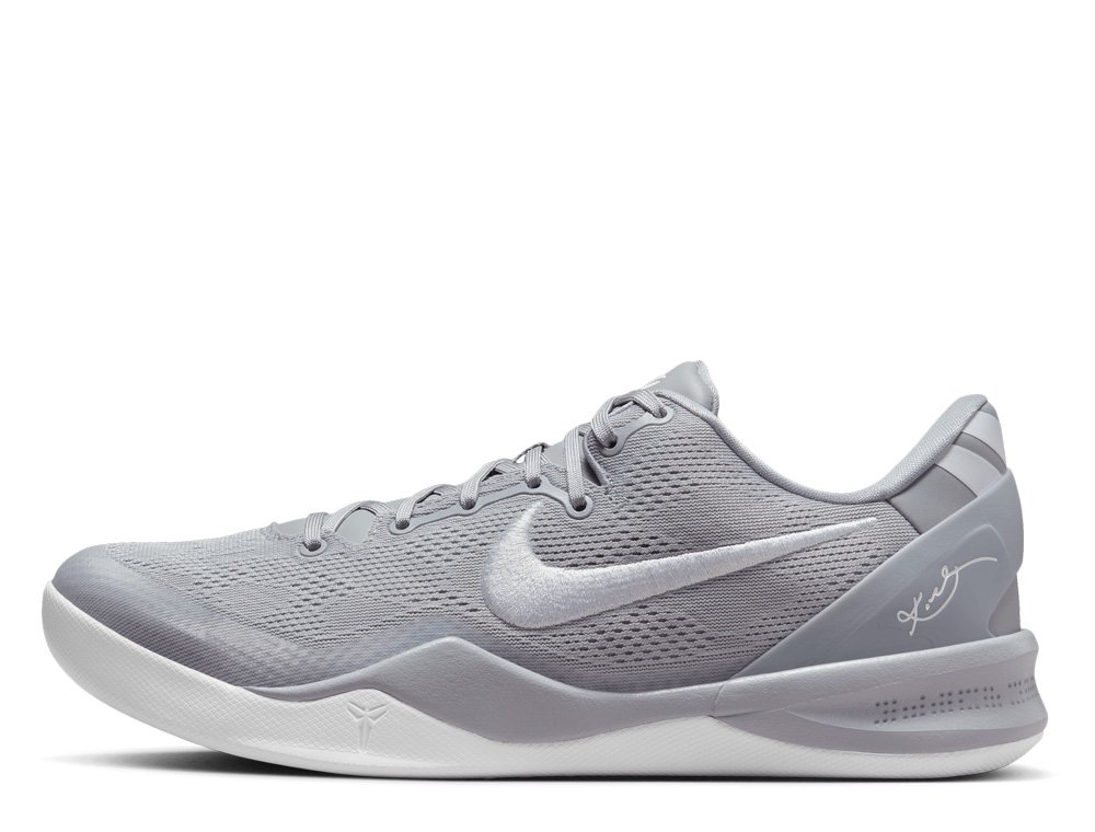 Nike Kobe VIII Protro Wolf Grey/White-Wolf Gray shoes