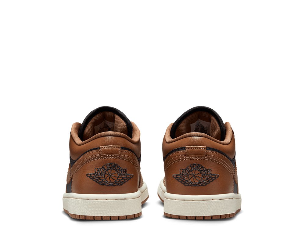 Air Jordan 1 Low Off Noir/Archaeo Brown-Sail shoes [DC0774