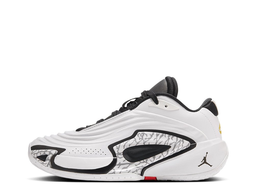 Buty Jordan Luka 3 'Motorsport' (GS) White/Metallic Gold