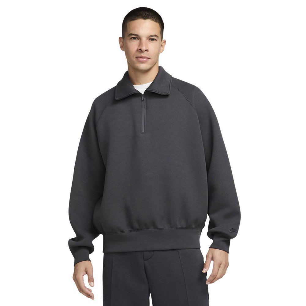 9090 Tech Nylon Pullover　Black　L 黒 Essential Drop-Cut Hoodie Black - Buttery Soft Athletic