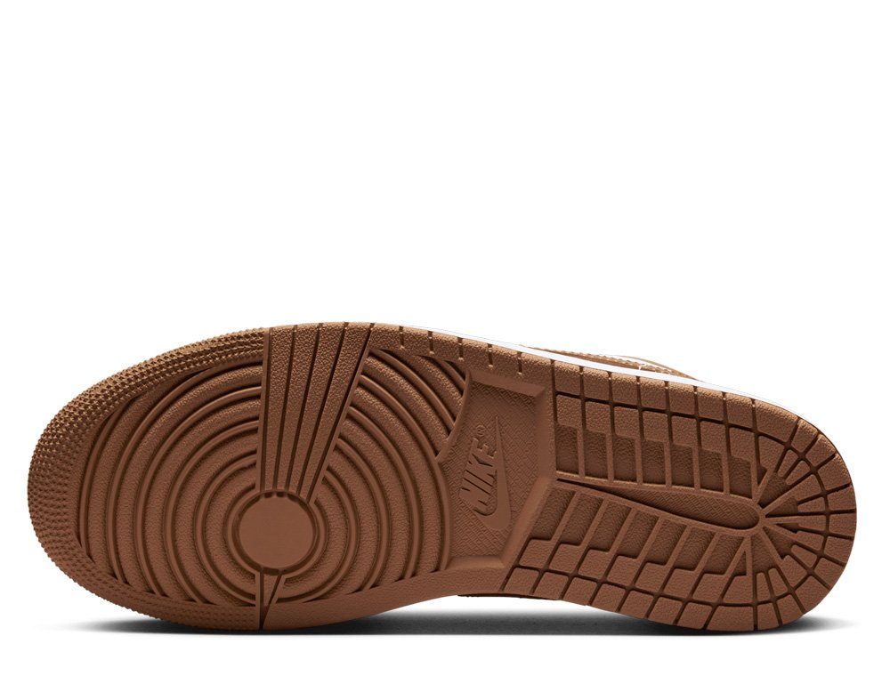 Air Jordan 1 Low Archaeo Brown/Archaeo Brown-White shoes