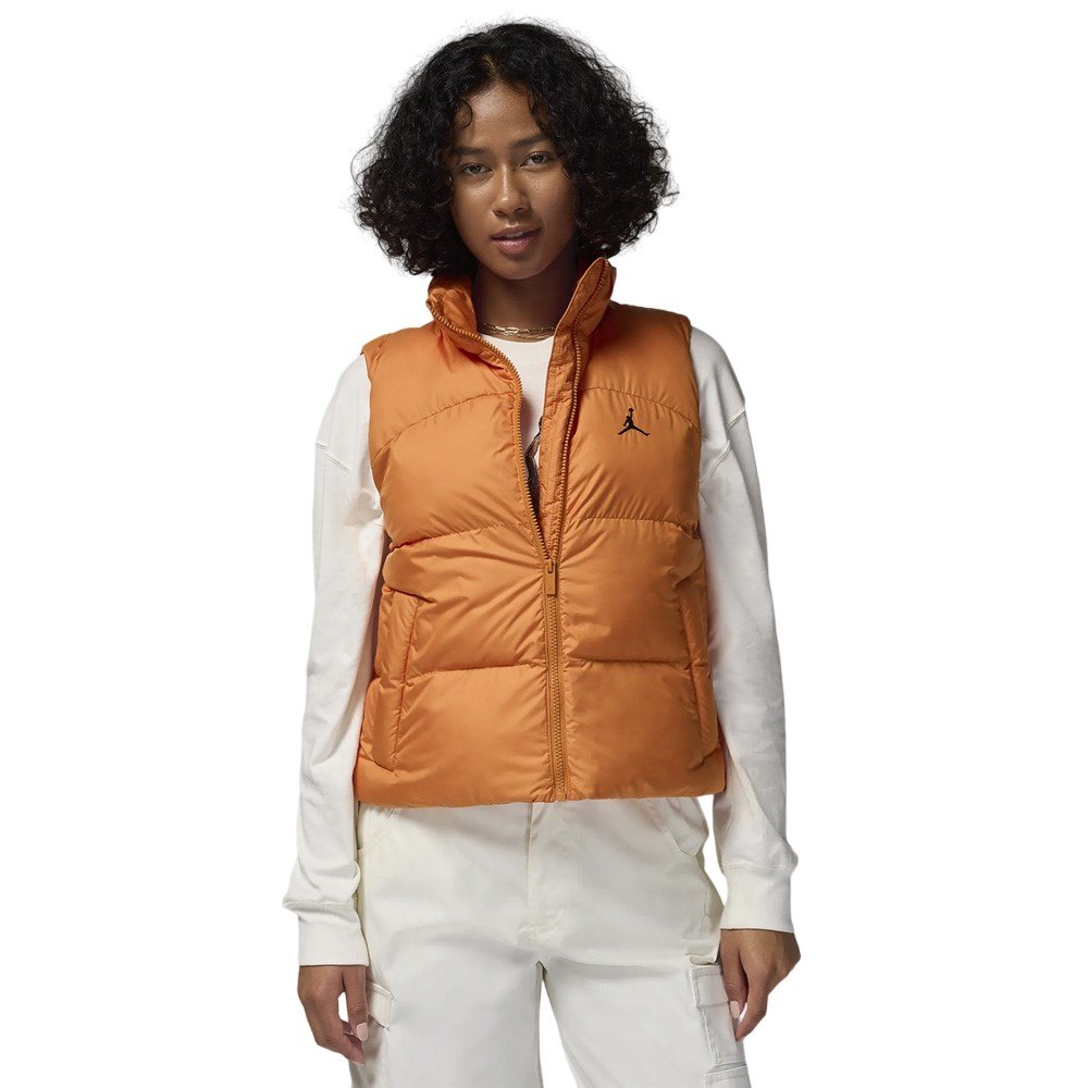 【Anyone more】[Plan] Marron String Padded Vest Jordan Vest Orange [FV7149-815] - skstore.eu