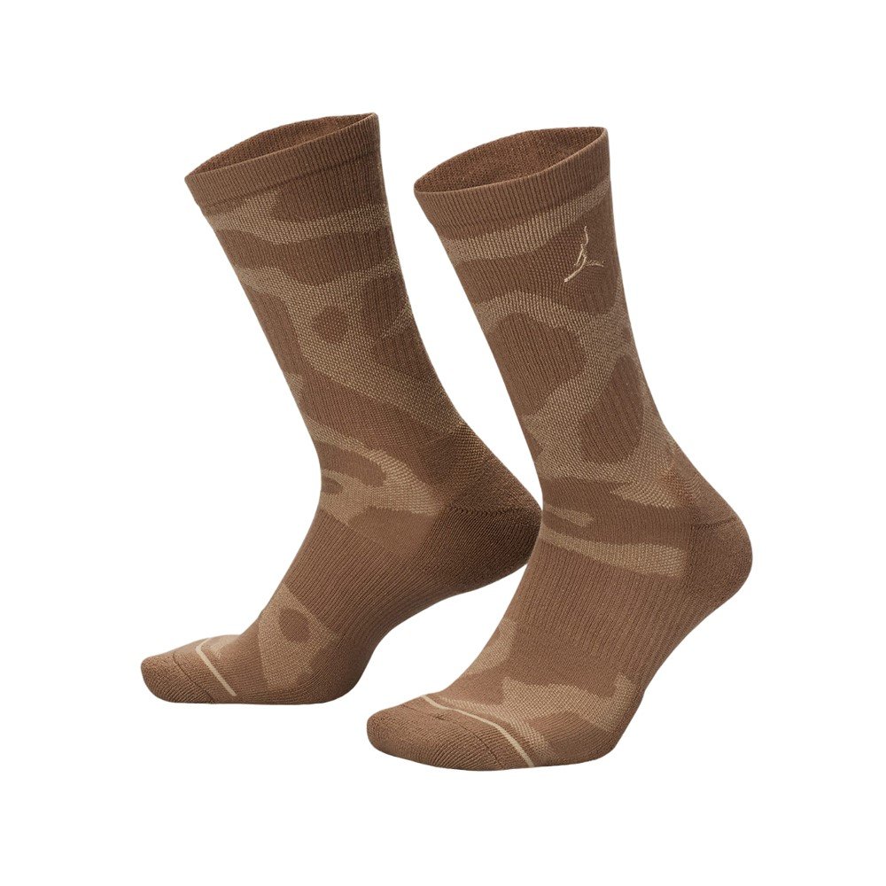 Jordan Everyday Cushioned Crew Socks Brown [FZ2017-223]