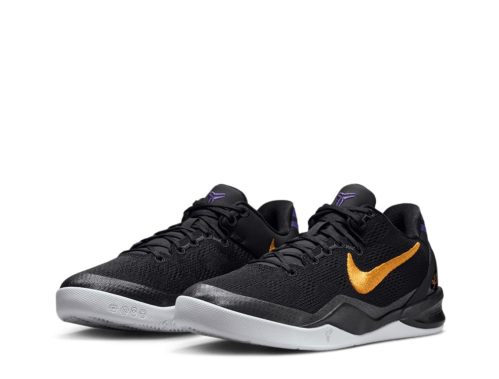 シューズ(男性用) Nike Kobe8 Black and University Gold Nike Kobe 8 GS Black / University Gold - Sep 2024 - FN0266