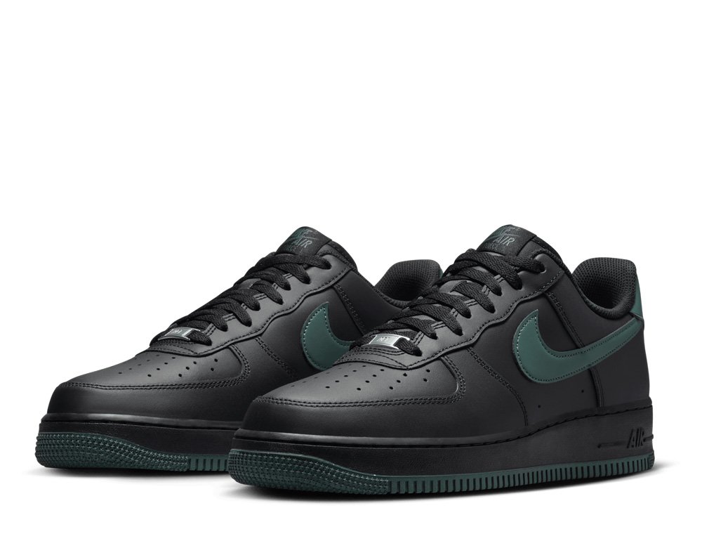 Nike Air Force 1 '07 BlackVintage Green shoes [FJ4146-001
