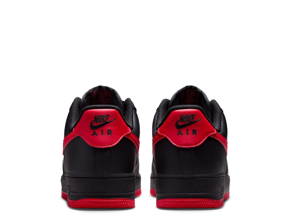 Nike Air Force 1 ブラック/レッド NIKE ナイキ エアフォース ロー スニーカー AIR FORCE 1 '07