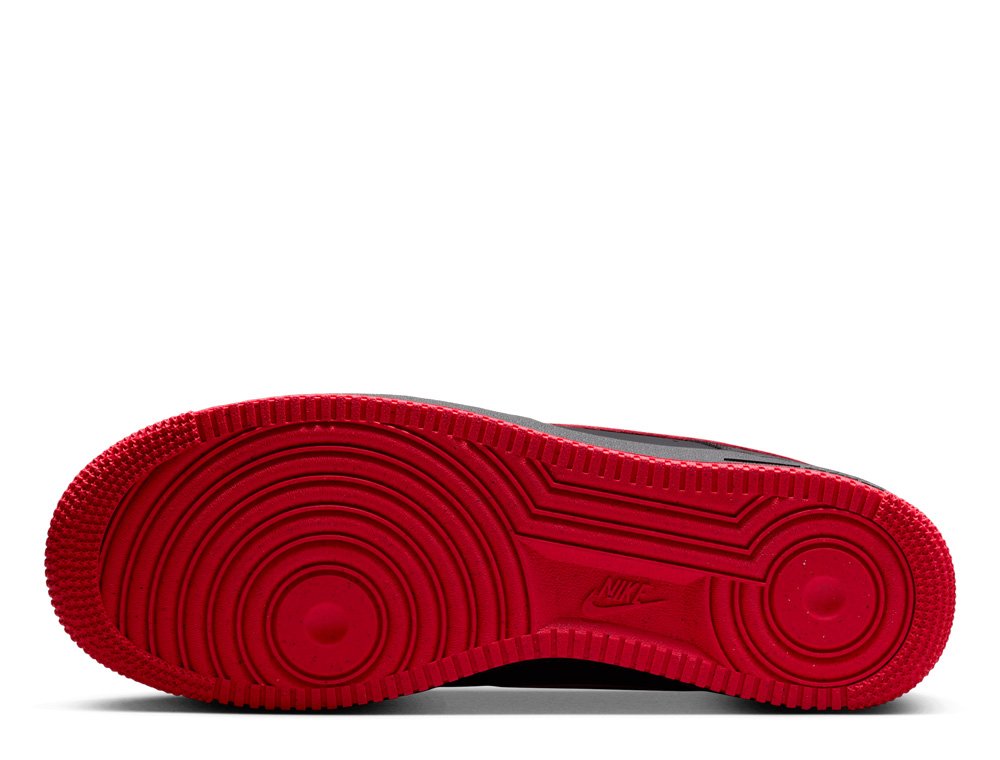 美品 Nike Air Force 1 black University red ナイキ エア フォース 1 07 エレベート ロー “ブラック