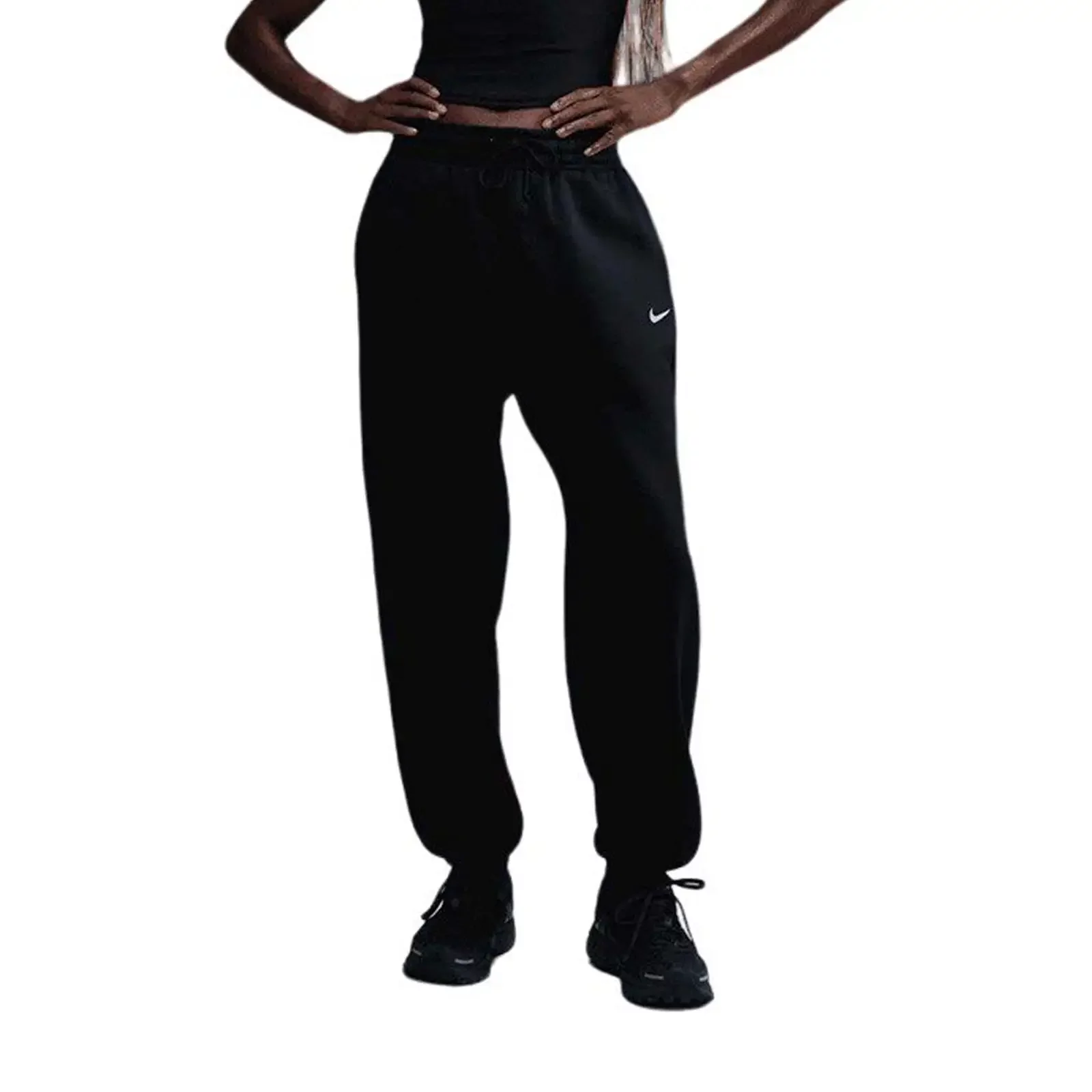 パンツ NIKE Woman Pants Black FZ5996 010 Pants and leggings Nike Sportswear Phoenix Fleece Pants Wmns