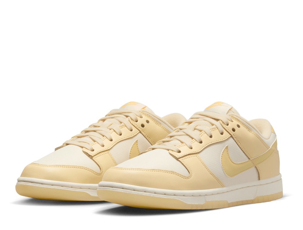 Nike Dunk Low Muslin/Team Gold-Pale Ivory-Laser Orange