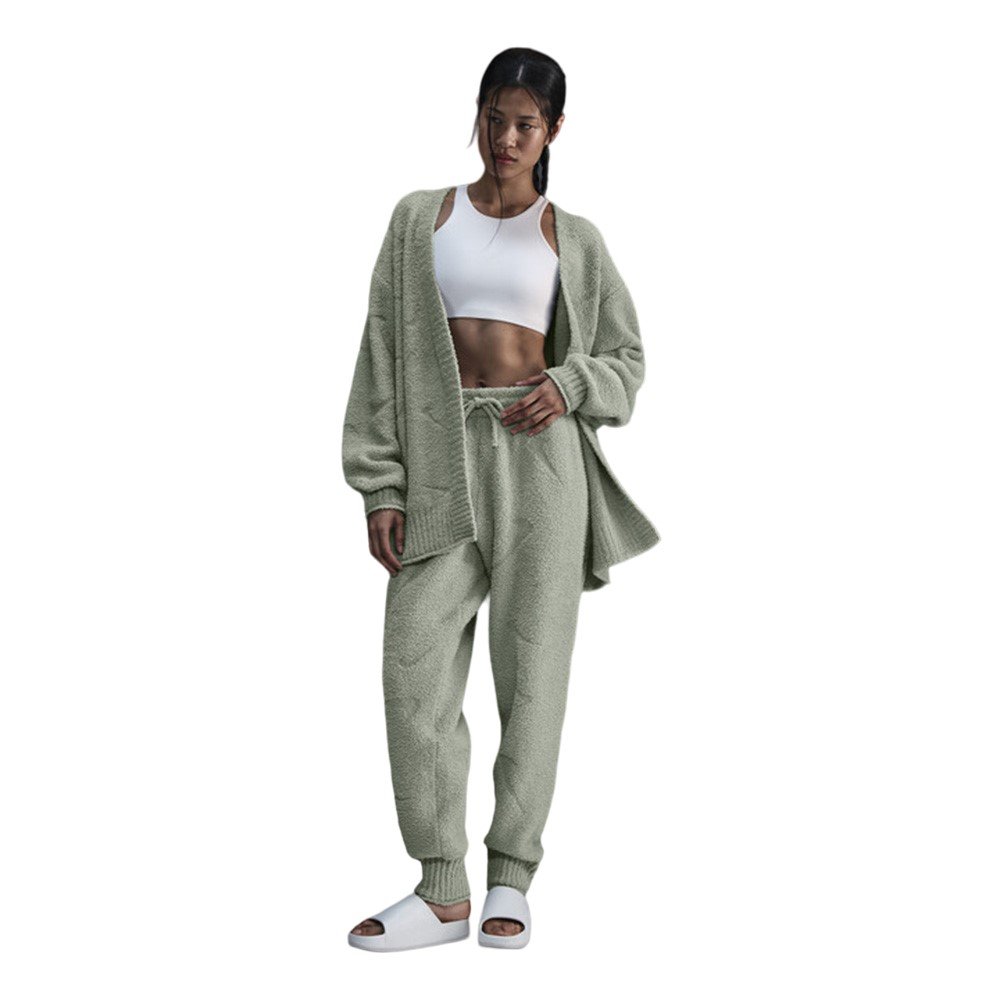 Nike Sportswear Phoenix Cozy Bouclé Pants Green [FZ1703-370