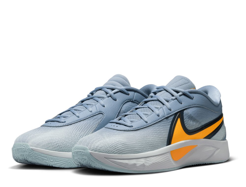 Nike Giannis Freak Ashen Slate/Laser Orange-Armory Navy shoes