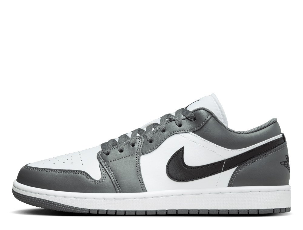 Air Jordan 1 Low Grey Shoes [553558-152] - skstore.eu