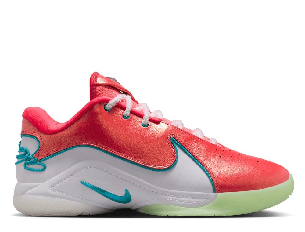 Nike LeBron XXII 'Limelight' Solar Red/Dusty Cactus-White