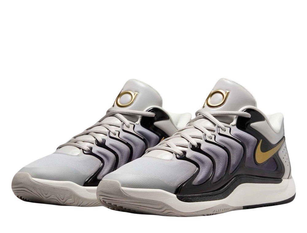 【NIKE】◆KD17 EP Basketball Light Iron Ore◆FJ9488-003◆ Buty Nike KD17 Light Iron Ore/Metallic Gold-Black [FJ9487