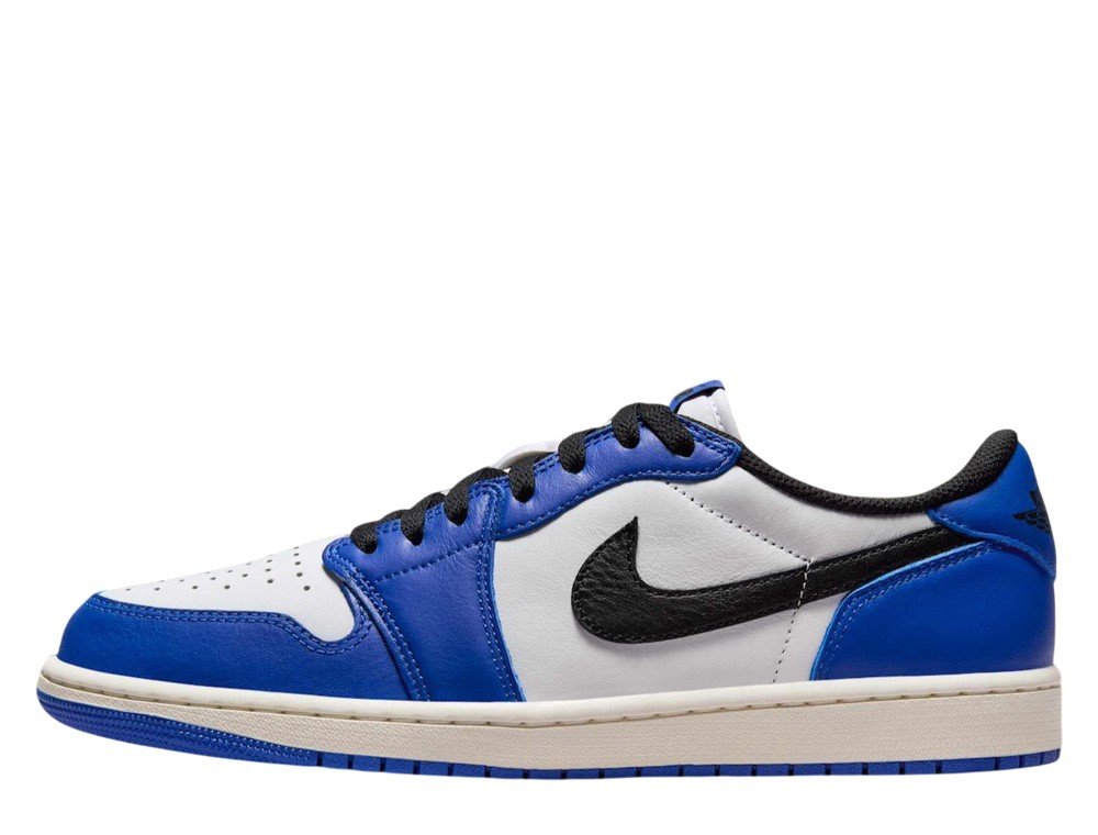 NIKE★AIR JORDAN 1 LOW★GAME  Buty Air Jordan 1 Low OG White/Black-Game Royal-Sail [CZ0790