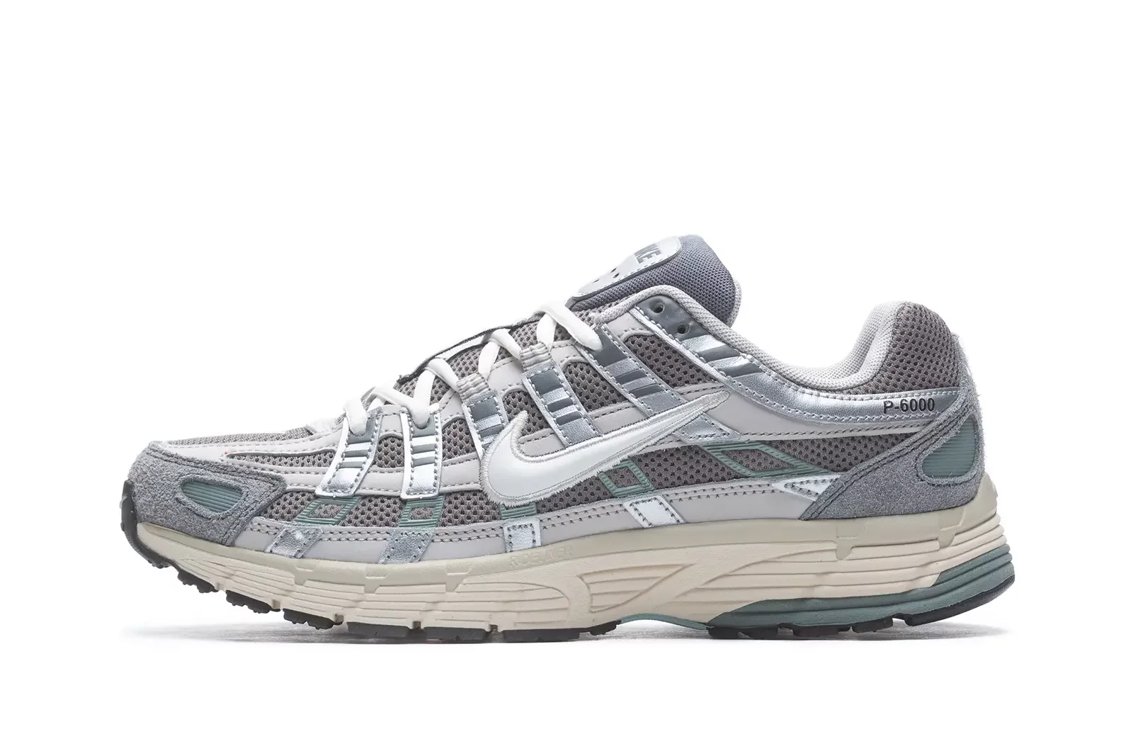 ★ Nike ★ P-6000 PRM Light Iron Ore Nike P-6000 Premium - Light Iron Ore / Metallic Silver