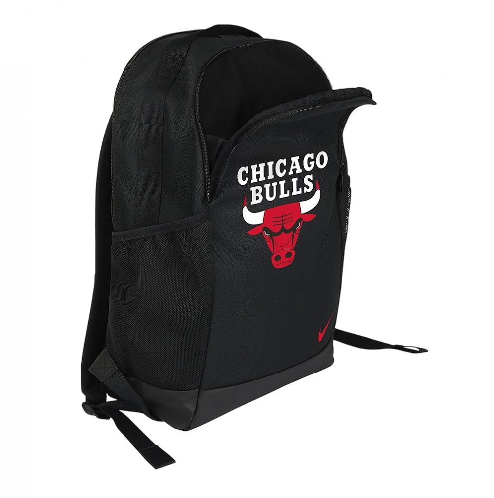 Nike ブラック ボストンバッグ NBAロゴ付き NIKE ボストンバッグ XSサイズ カバン 25L ナイキ ブラジリア