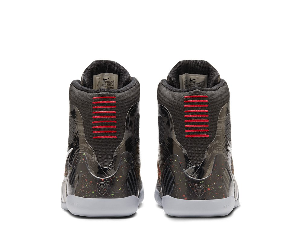 本 vb-11  No.3 Buty Nike Kobe IX Low 'Mambacita' (GS) Czarno-Białe [FV3607