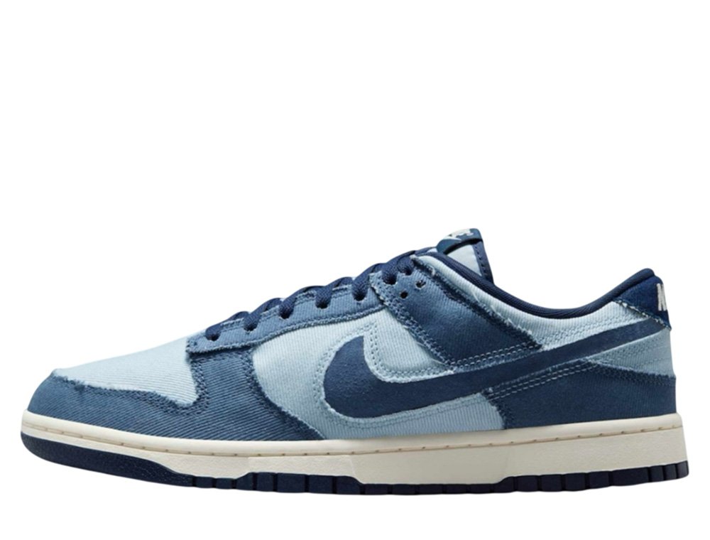 新品Nike Dunk Low Retro SE Industrial Blue Nike Dunk Low Retro SE Industrial Blue Sashiko Denim | eBay