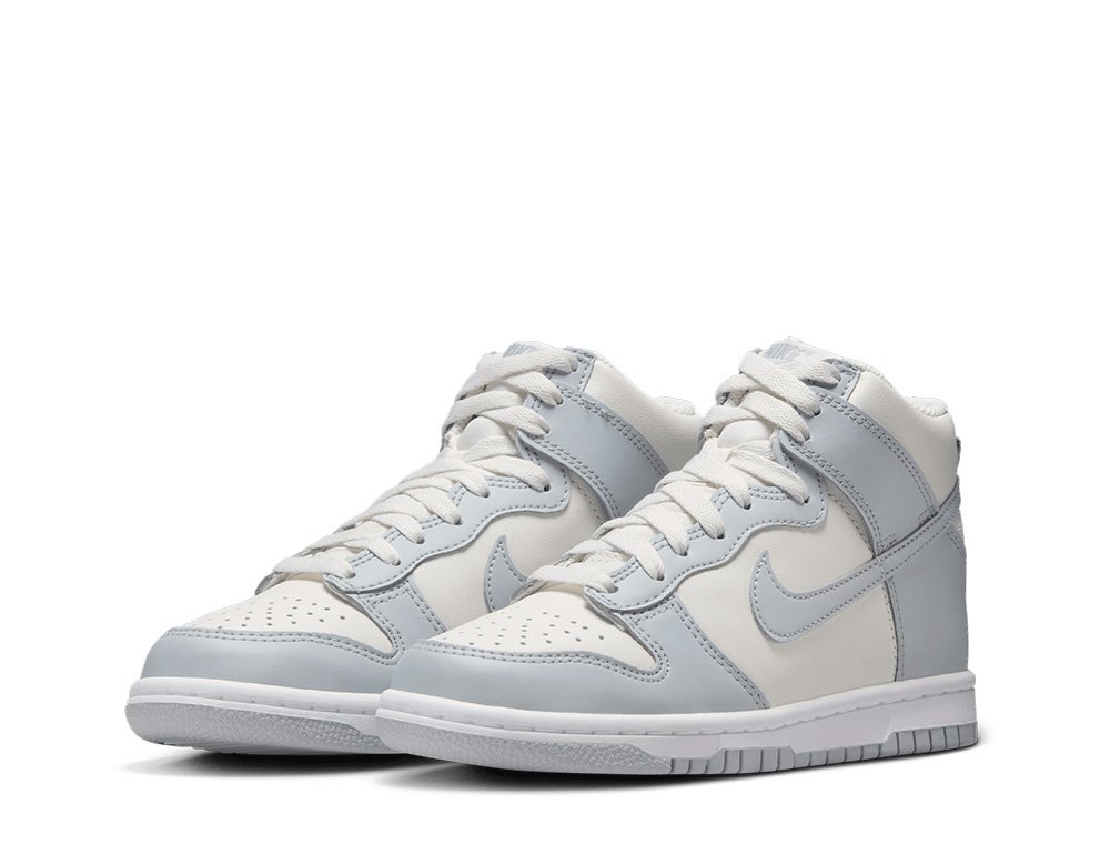 靴 NIKE DUNK HIGH RETEO  VAST GREY Nike Dunk High Retro White Vast Grey (PS) - Size 3Y | eBay