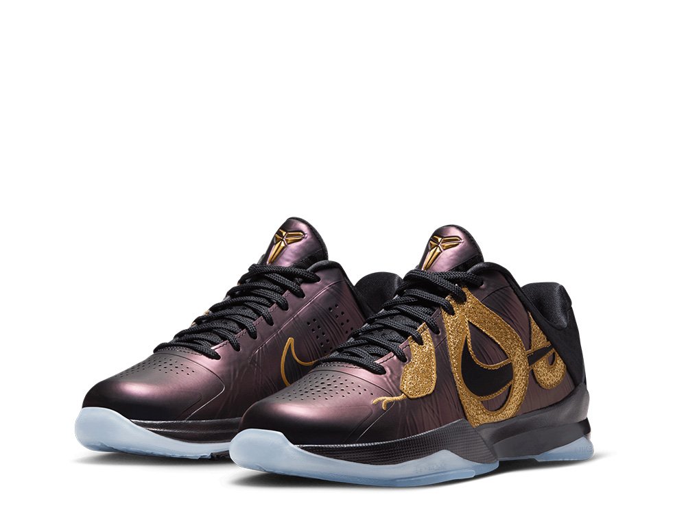 Nike Kobe V (GS) Eggplant/Black-Metallic Gold shoes [HM3753