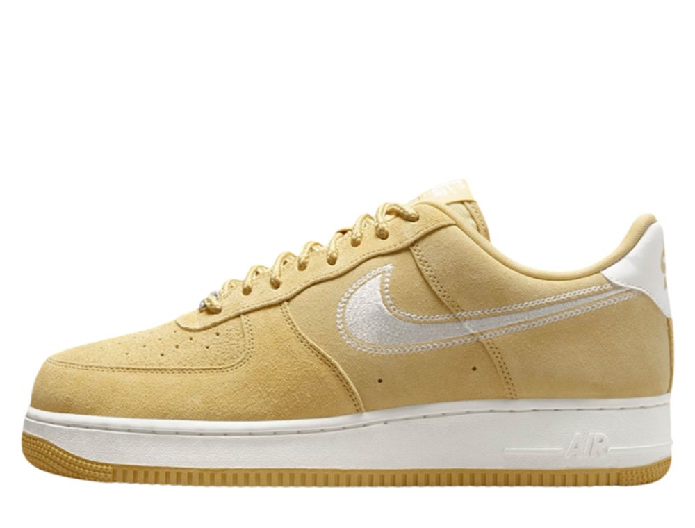 Nike Air Force 1 ゴールド Buty Nike Air Force 1 07 LV8 Low Żółte [HJ4465-700] - skstore.eu