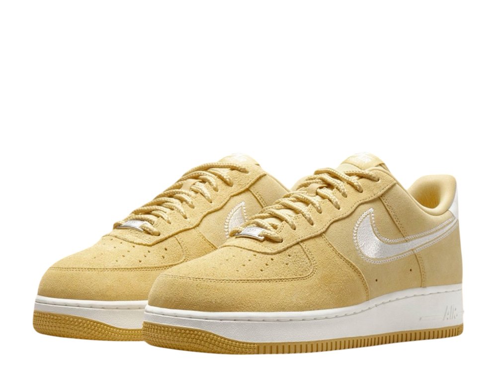 [Nike] AIR FORCE 1 07 LV8 TREND HJ4465-200 ★追跡あり Nike Air Force 1 07 LV8 AF1 Embroidered Swoosh Mink Brown