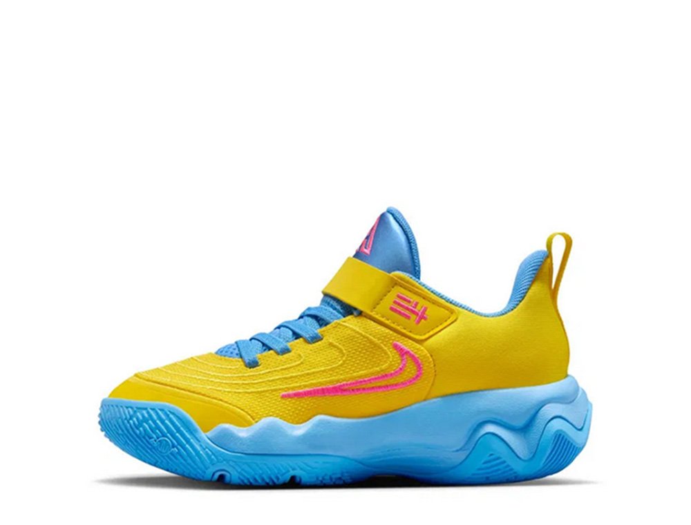 Nike Giannis Immortality 4 (PS) Yellow Shoes [FZ6733-700