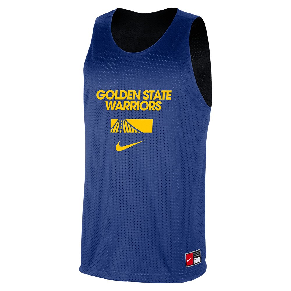 Nike NBA Golden State Warriors Courtside Jersey Navy Blue/Black