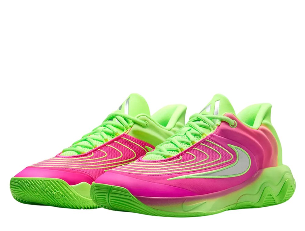 Nike Giannis Immortality 4 Pink-Green Shoes [FQ3680-303