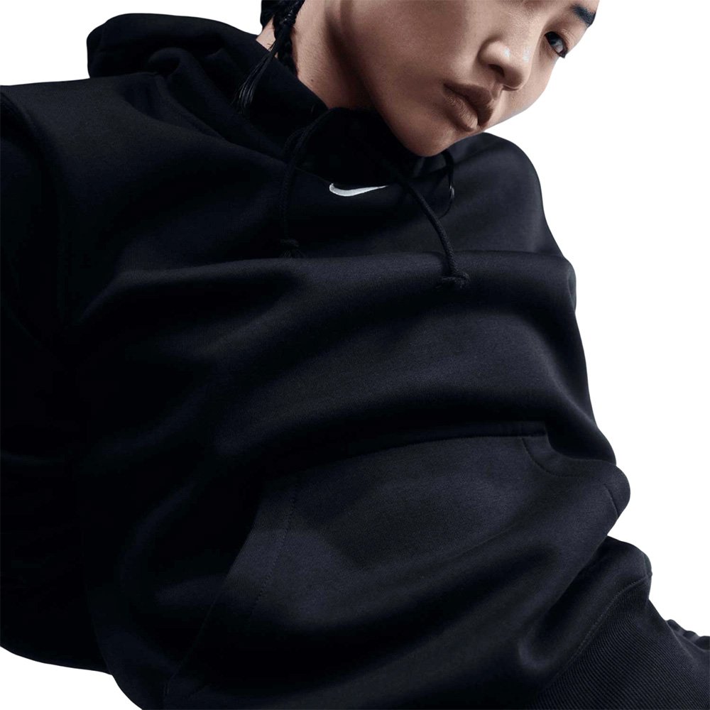 Nike Sportswear Phoenix Fleece Black Sweatshirt [HF6839-010