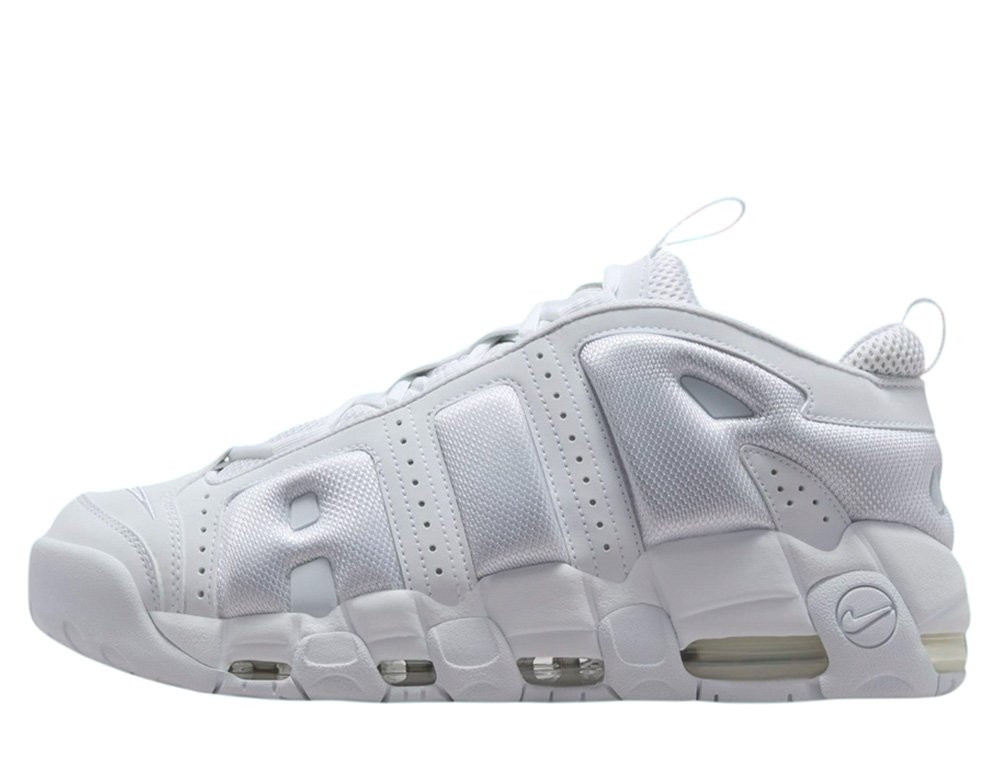 Buty Nike Air More Uptempo Low Białe [FZ3055-100] - skstore.eu
