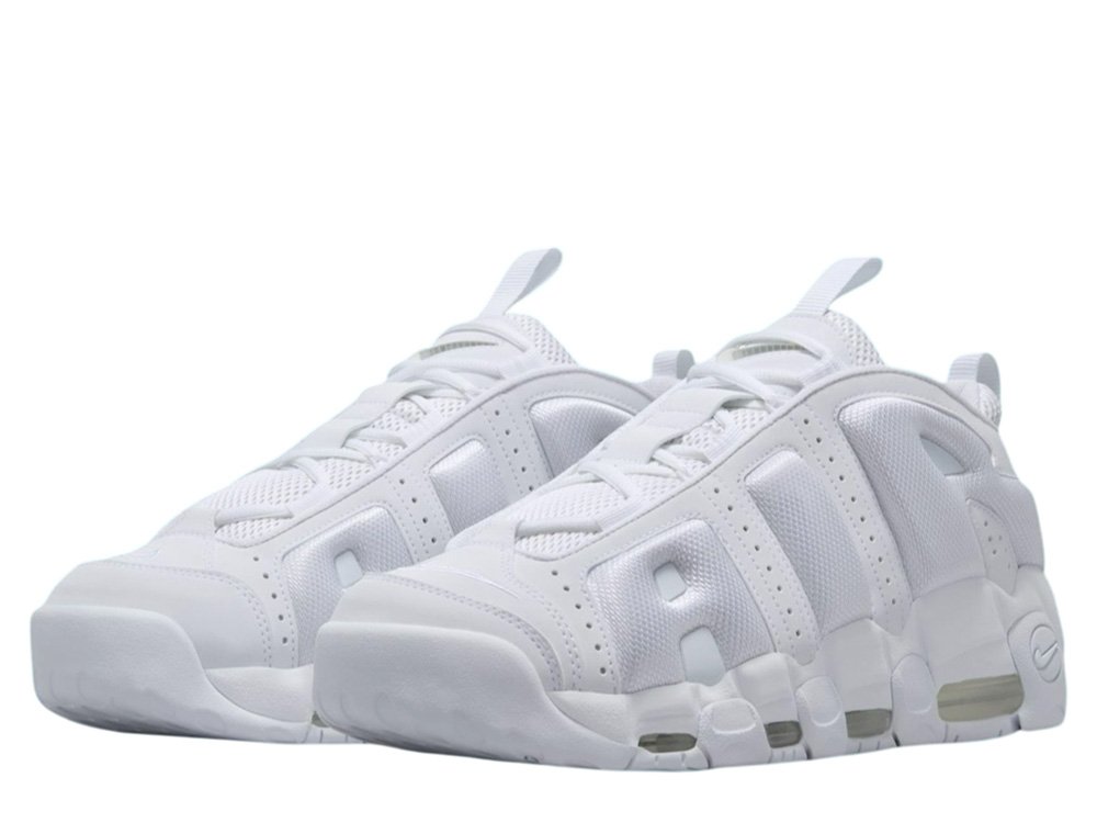 Buty Nike Air More Uptempo Low Białe [FZ3055-100] - skstore.eu