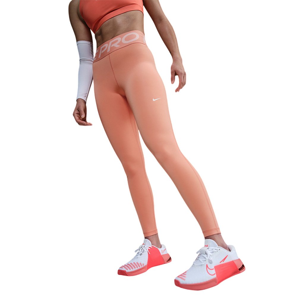 Leggings Gold Nike Compression Pants Nike Pro Champagne 7/8 White