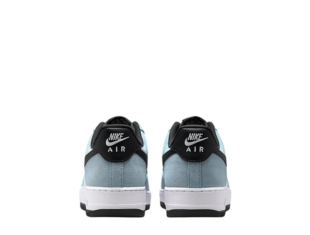 nike air force 1 07 black light blue fury