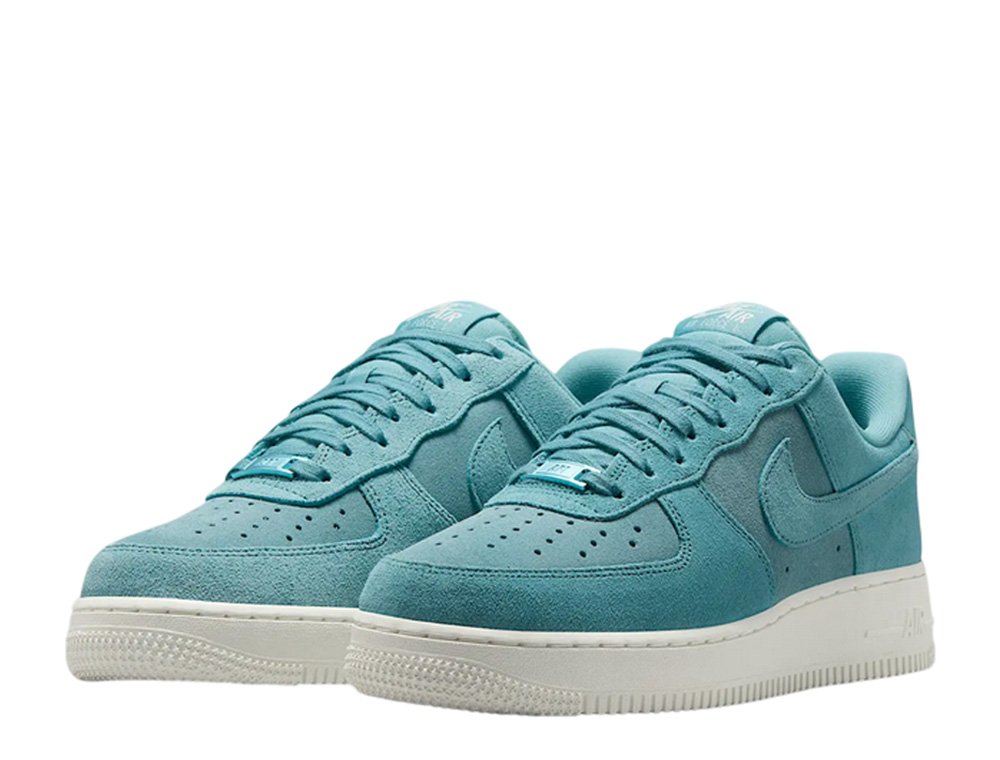 Nike Footwear Nike Air Force One Bleu Turquoise Nike Air Force Low
