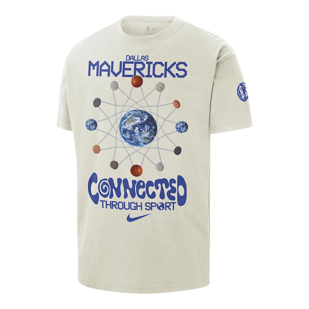 Nike NBA Max90 Courtside Dallas Mavericks Yellow Jersey