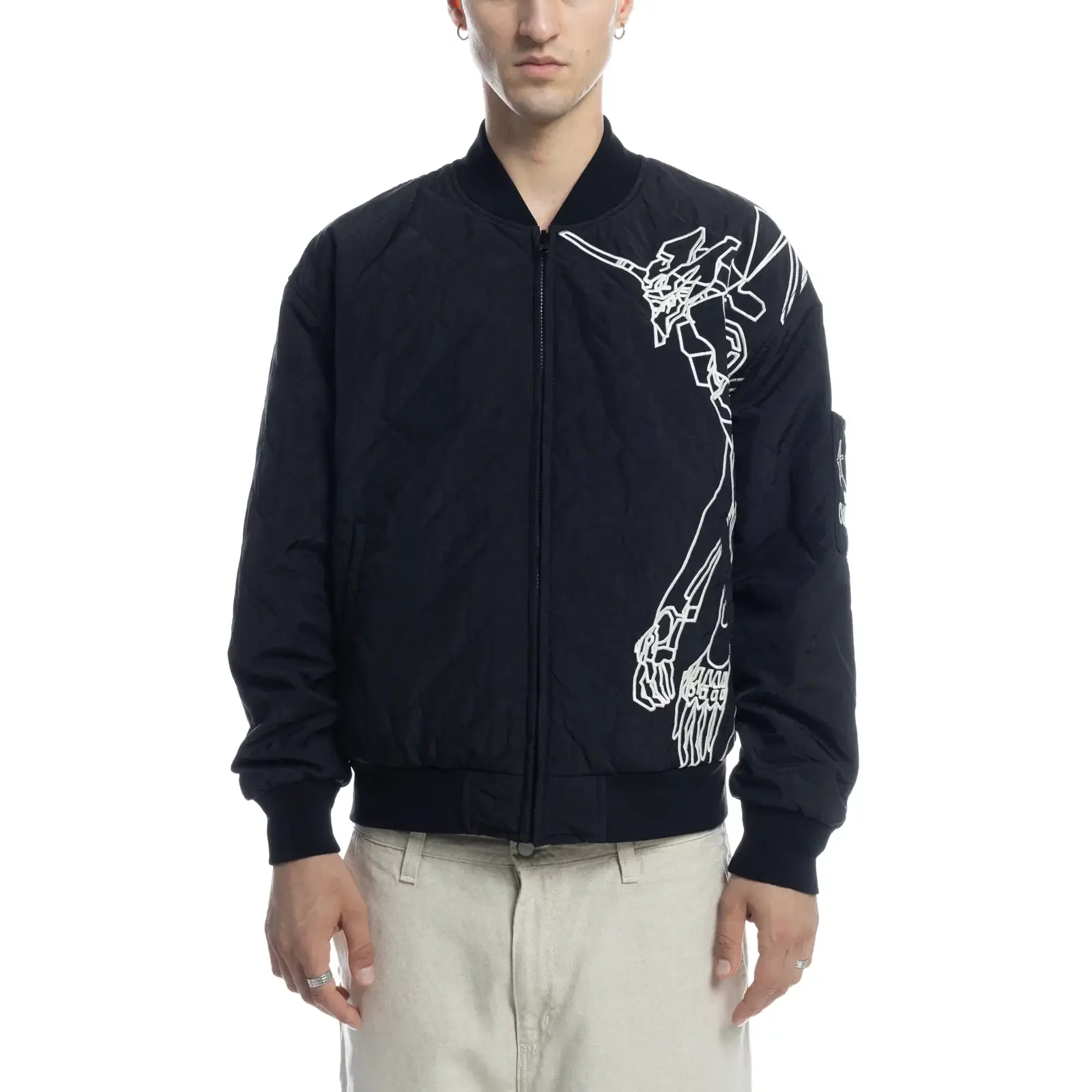 Jackets Pleasures x Evangelion Humanoid Reversible Bomber