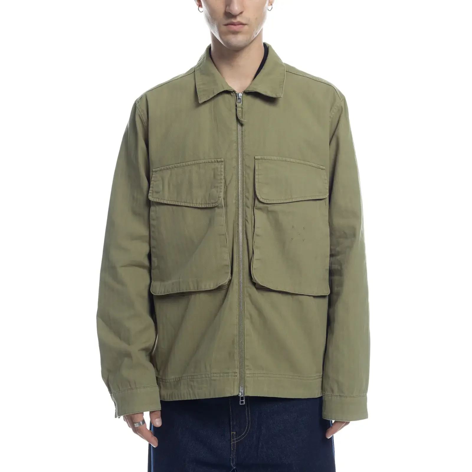 Jackets Pop Trading Company Boxer Shirt 'Loden Green