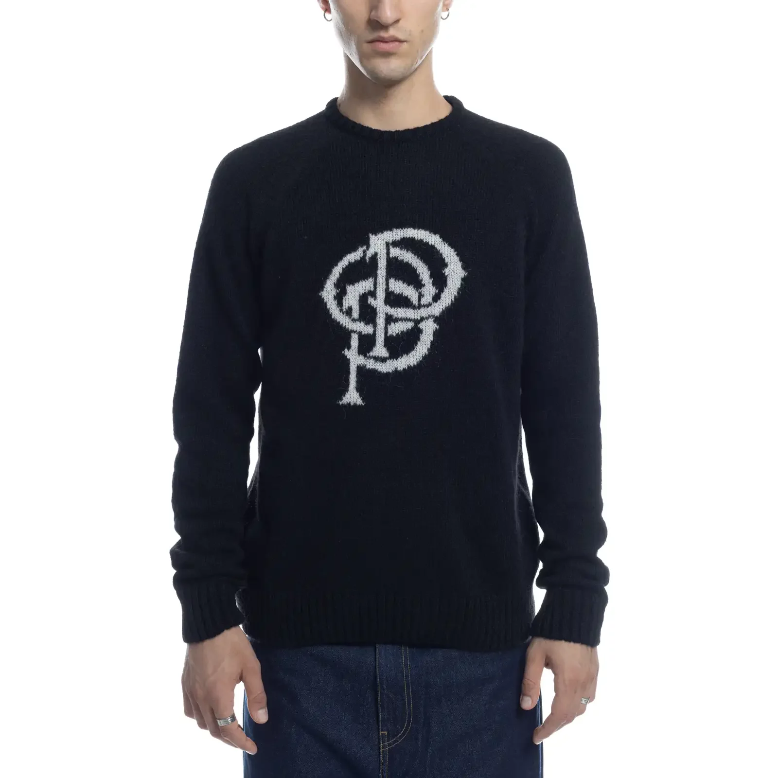 Sweaters Pop Trading Company Initials Knitted Crewneck