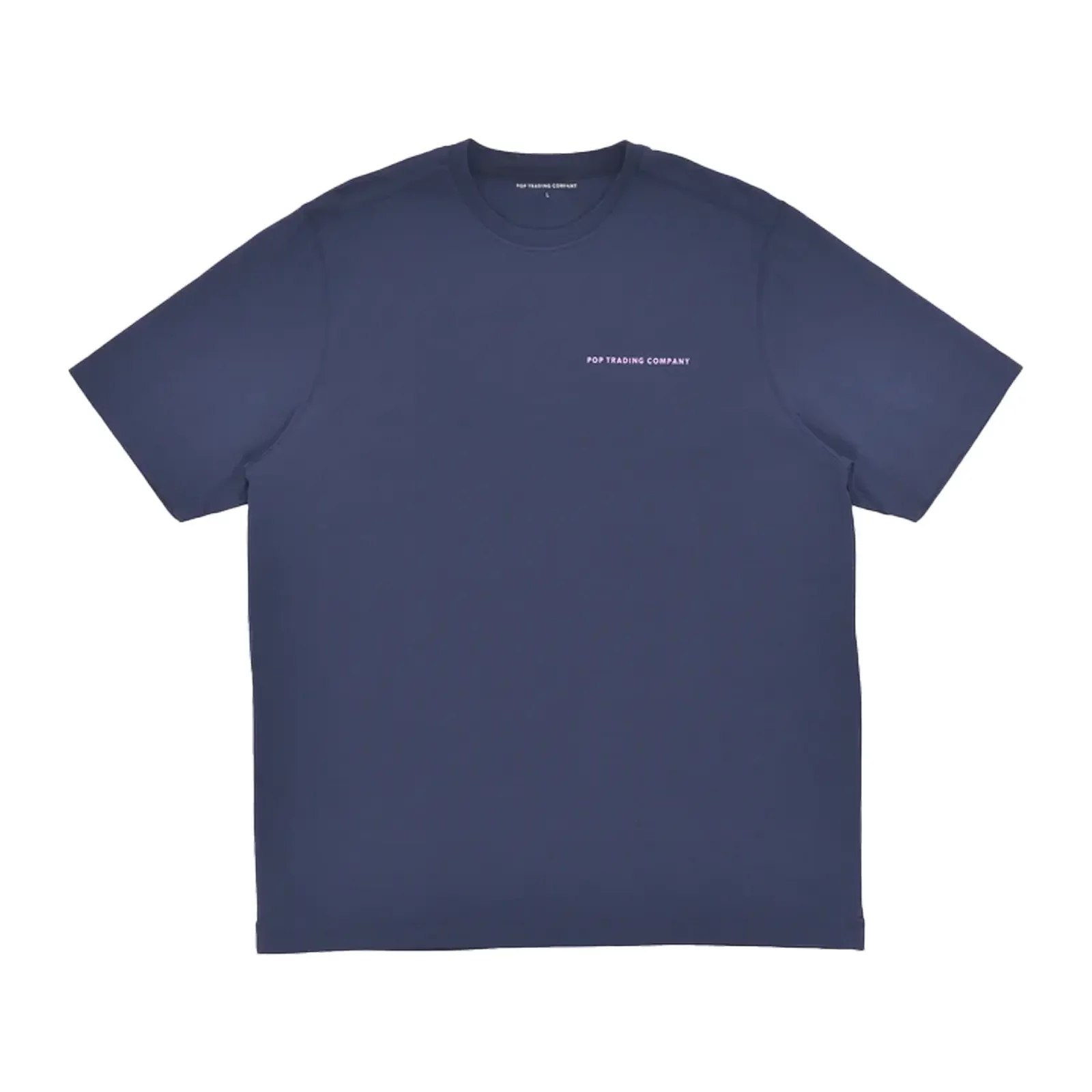 T-shirt Pop Trading Company Logo T-Shirt 'Navy Viola