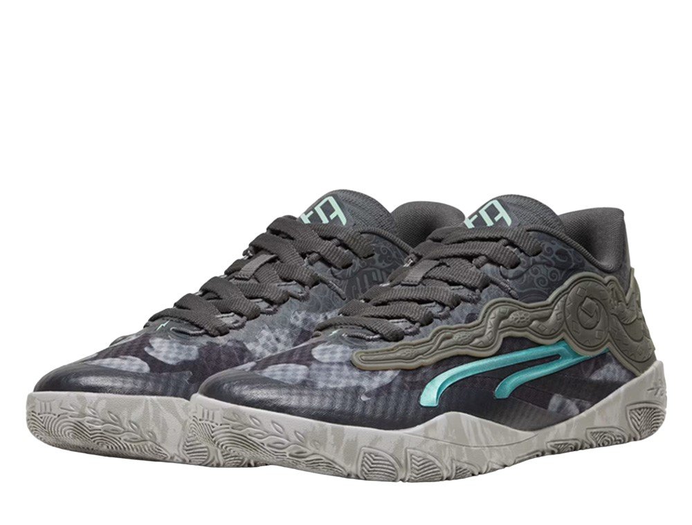 美品 PUMA × HARRY POTTER ハリーポッター STEWIE 3 Buty Puma Stewie x Harry Potter Stewie 3 Szare [31052501