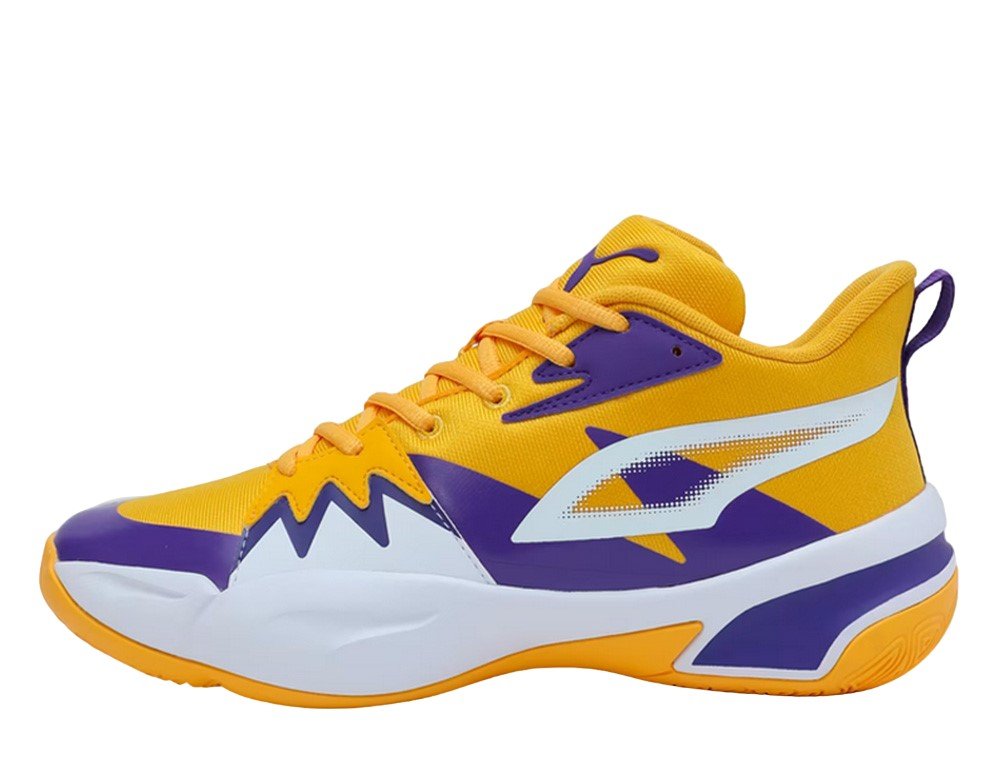 レビュー高評価商品 Puma Genetics Yellow Sizzle-PUMA White shoes [37990505 シューズ(男性用)