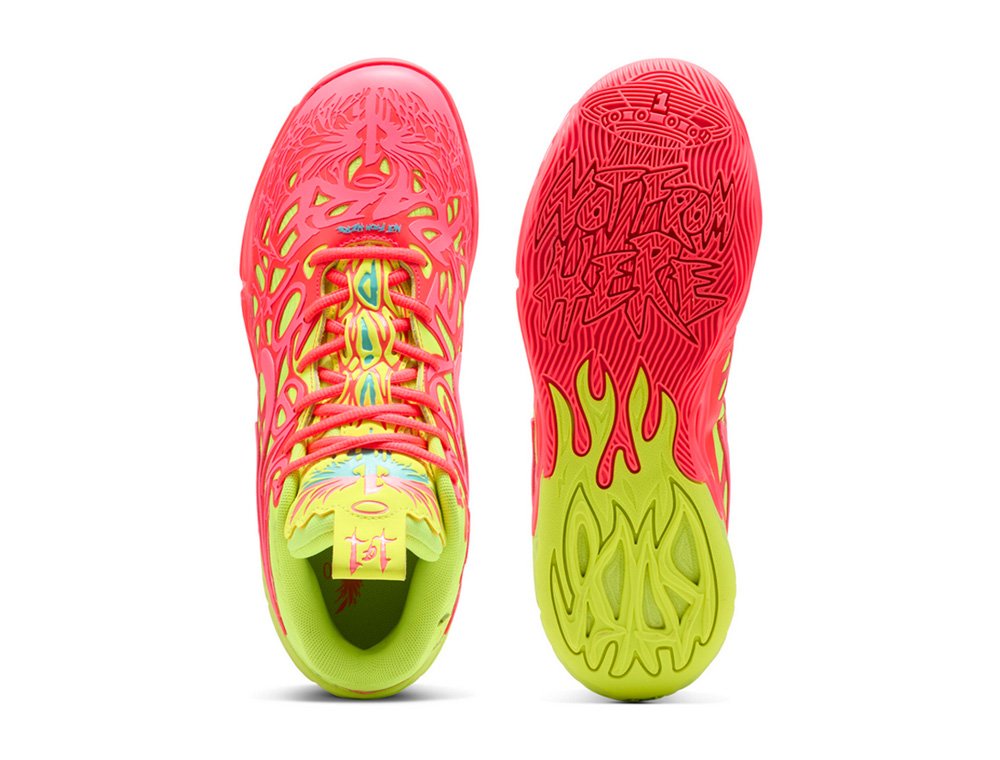 m.a.m.a  Buty Puma MB.04 1Love Pink Alert-Yellow Alert [31053201