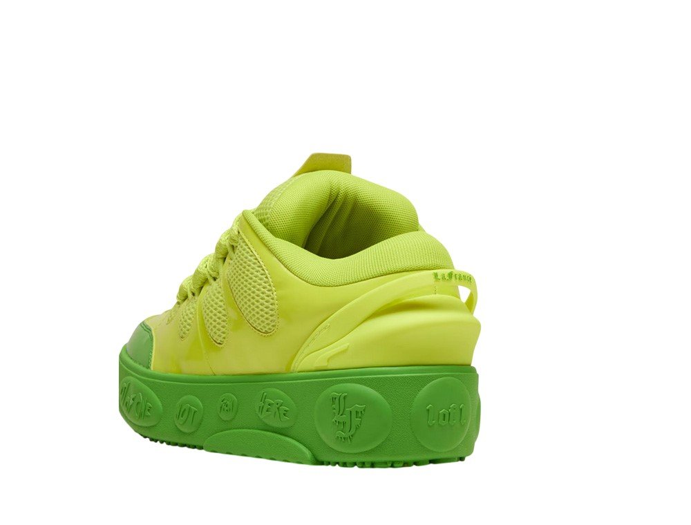 PUMA x Lamelo Ball ☆ LaFrance Assist ‘Green Lime’ BUY Puma X Lamelo Ball Lafrancé Assist GS Green / Lime Smash