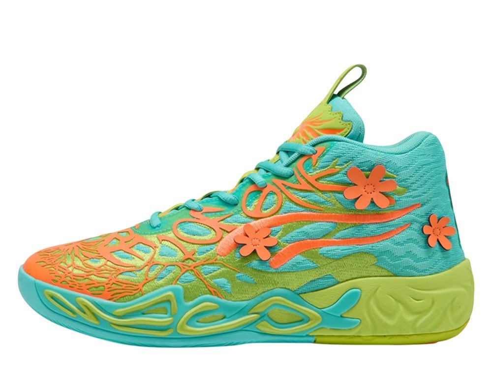 PUMA x SCOOBY DOO MB.04 バッシュ Buty Puma MB.04 Scooby-Doo Aquatic-Lime Smash-Heat Fire