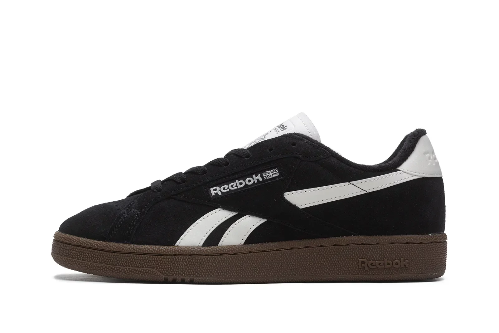 国内配送 Reebok CLUB C GROUNDS UK C.BLACK /CHALK Obuwie Reebok Club C Grounds UK 'Core Black Chalk