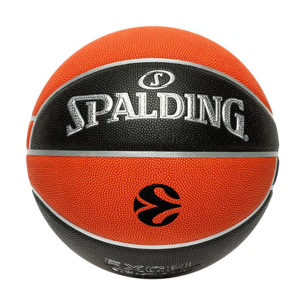 Spalding Excel TF-500 EuroLeague Black/Orange Ball