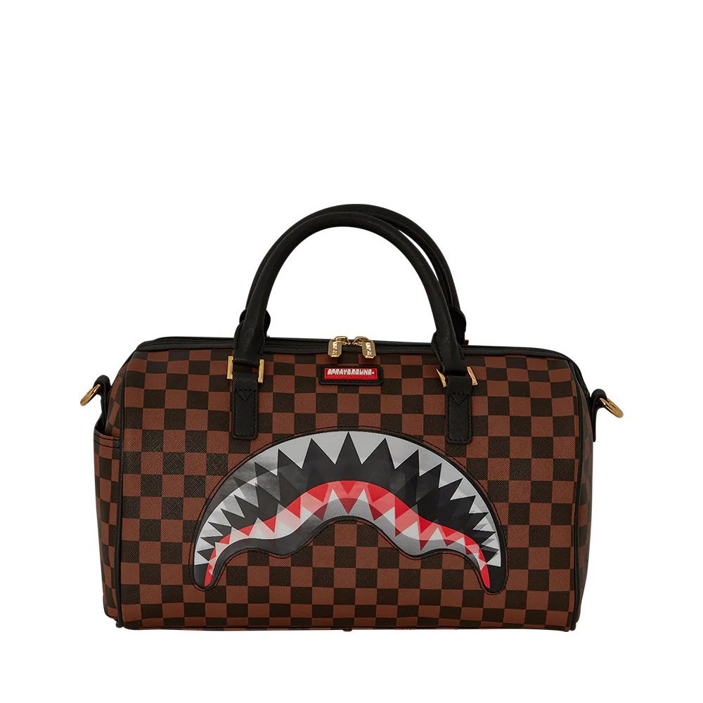 Torba Sprayground Sip Lenticular Chomp Mini Duffle Brązowa
